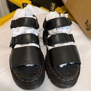 Dr. Martens Black Chunky Sandals